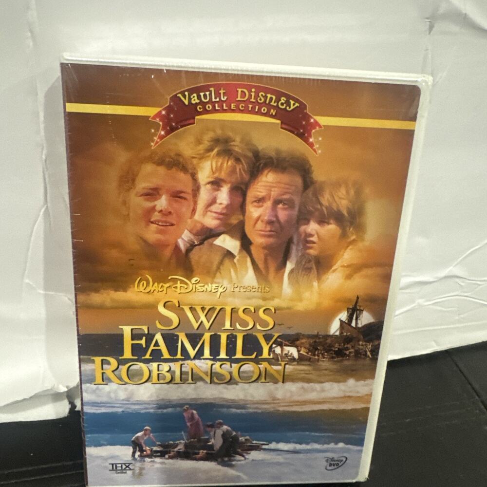 Walt Disney Swiss Family Robinson 2-Disc DVD Vault Collection New Sealed 1960